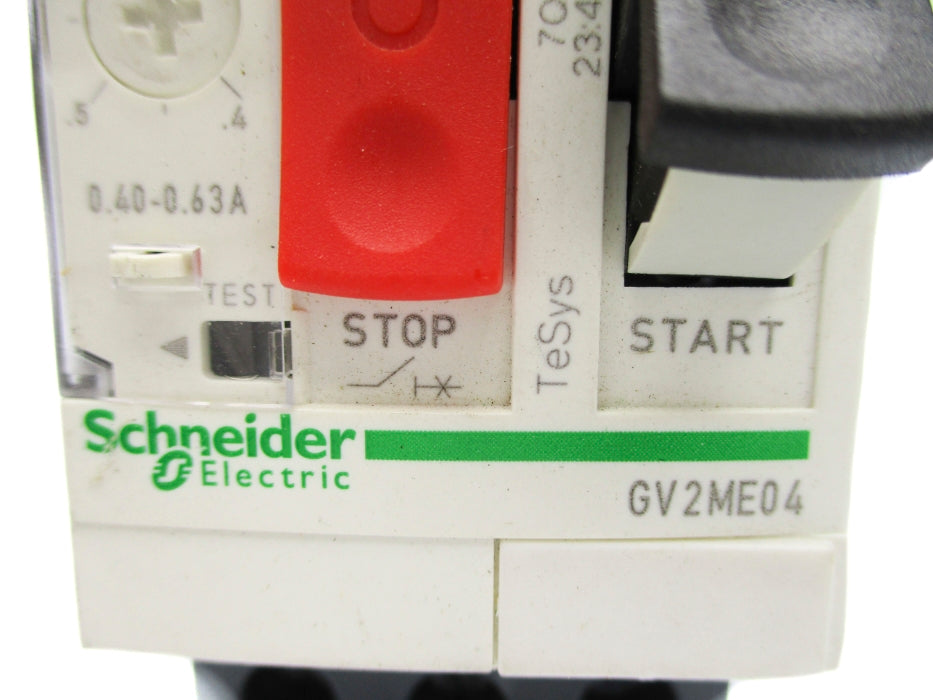 SCHNEIDER ELECTRIC GV2ME04 0.40-0.63A UNMP