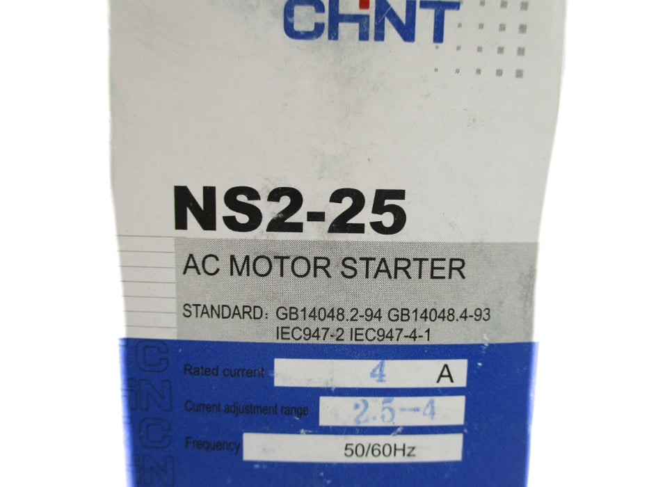 CHINT NS2-25 2.5-4A NSMP