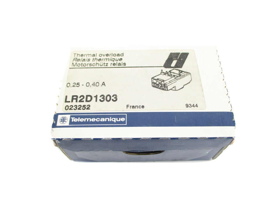 TELEMECANIQUE LR2D1303 0.25-0.40A NSFS