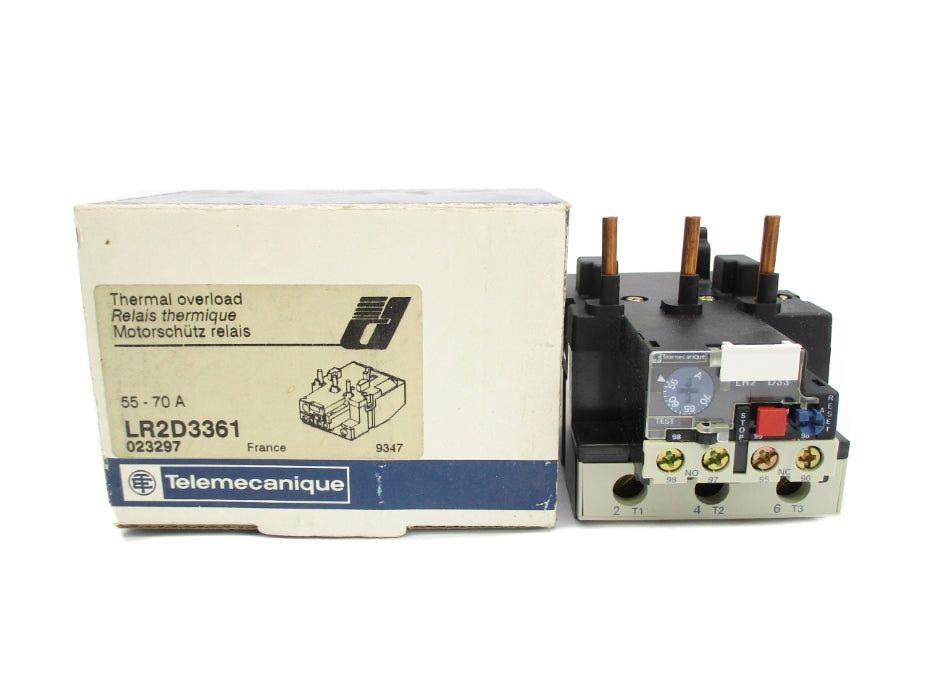 TELEMECANIQUE LR2D3361 55-70A NSMP