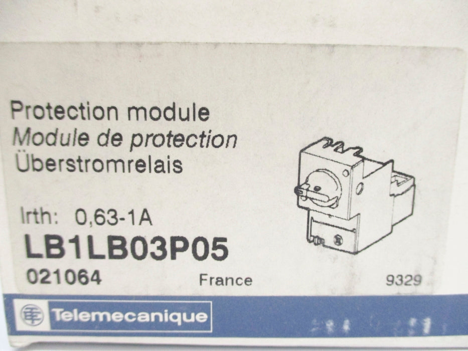 TELEMECANIQUE LB1LB03P05 660V 0.63-1A NSMP