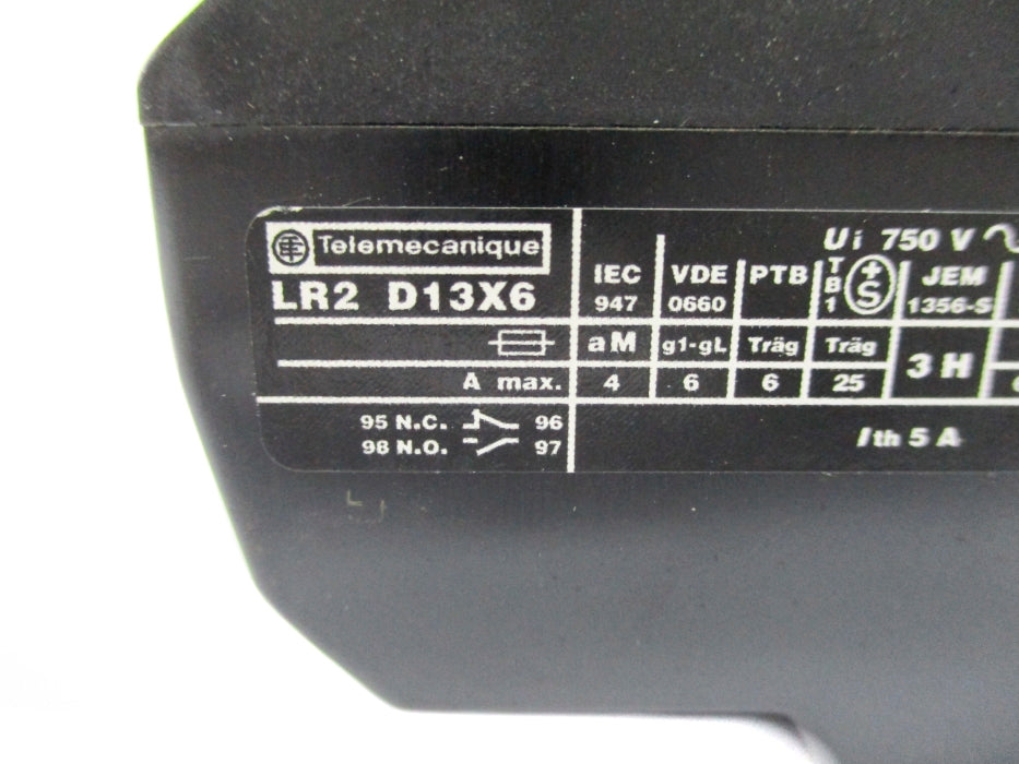 TELEMECANIQUE LR2D13X6 1.25-2A NSNP
