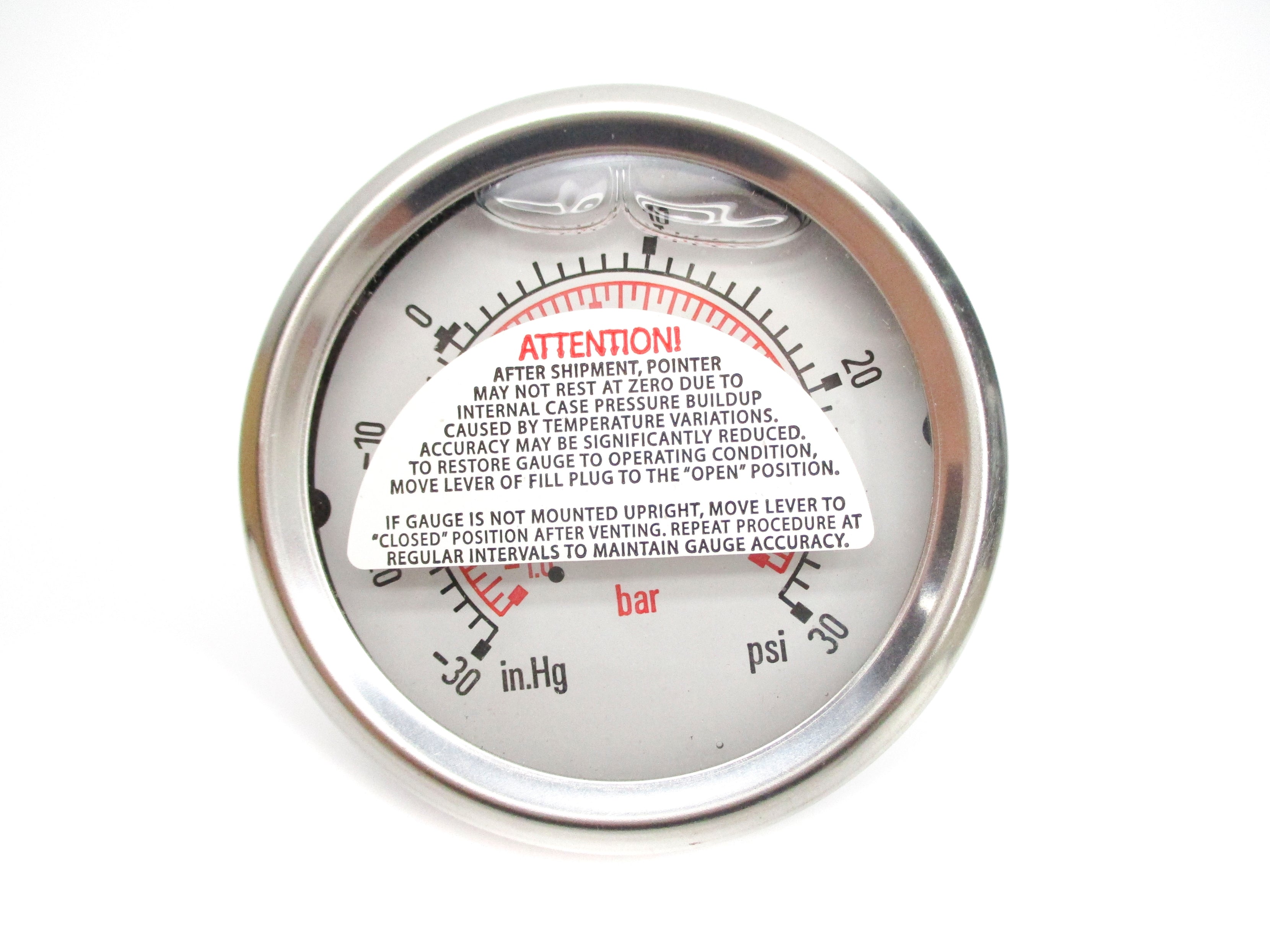 SWAGELOK PGI-63C-PC30-CA01-F -30INHG-30PSI NSMP