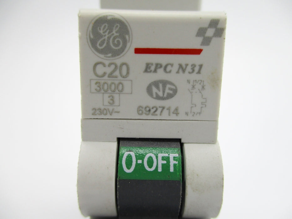 GENERAL ELECTRIC 692714 20A 230V UNMP