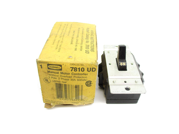 HUBBELL 7810UD 600VAC 30A NSMP