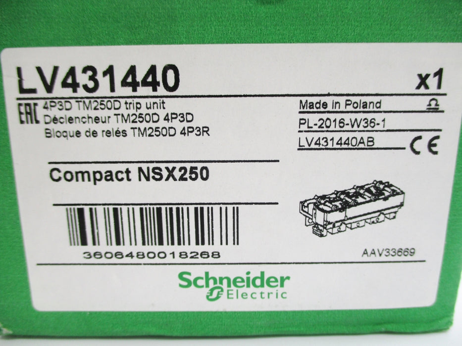 SCHNEIDER ELECTRIC LV431440 NSMP