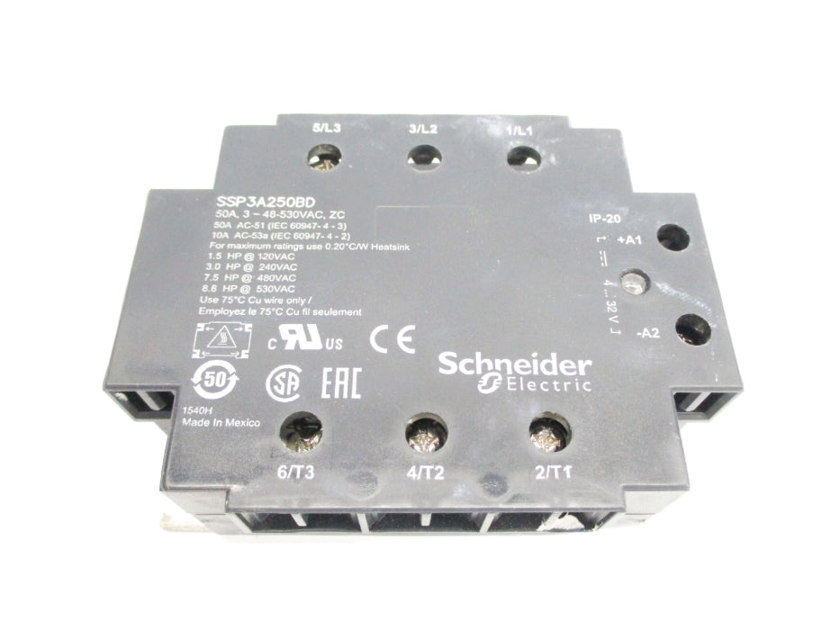 SCHNEIDER ELECTRIC SSP3A250BD 50A 530VAC UNMP