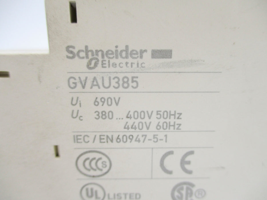 SCHNEIDER ELECTRIC GVAU385 UNMP