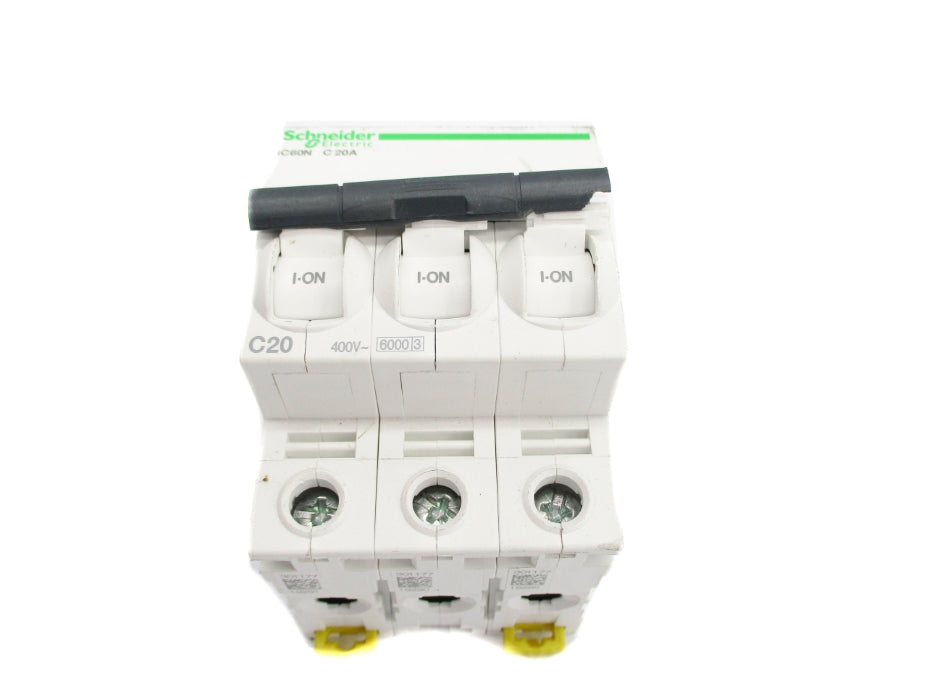 SCHNEIDER ELECTRIC A9F79320 20A 400V (AS PICTURED) UNMP
