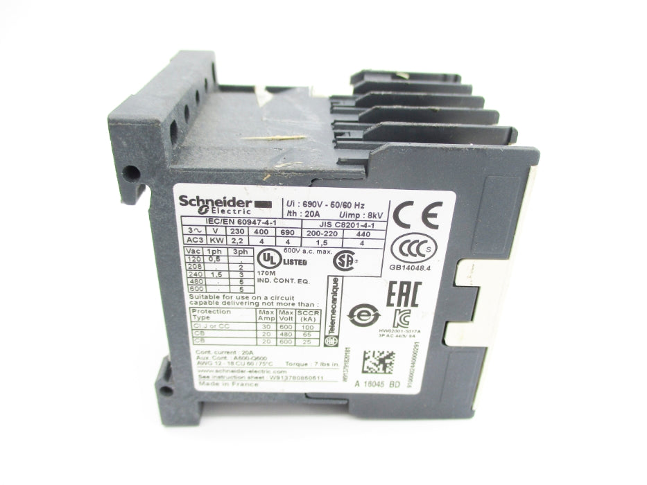 SCHNEIDER ELECTRIC LP1K0910BD 24V UNMP