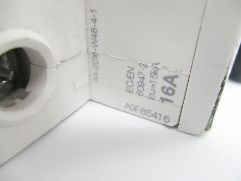 SCHNEIDER ELECTRIC A9F85416 16A 400V (AS PICTURED) UNMP