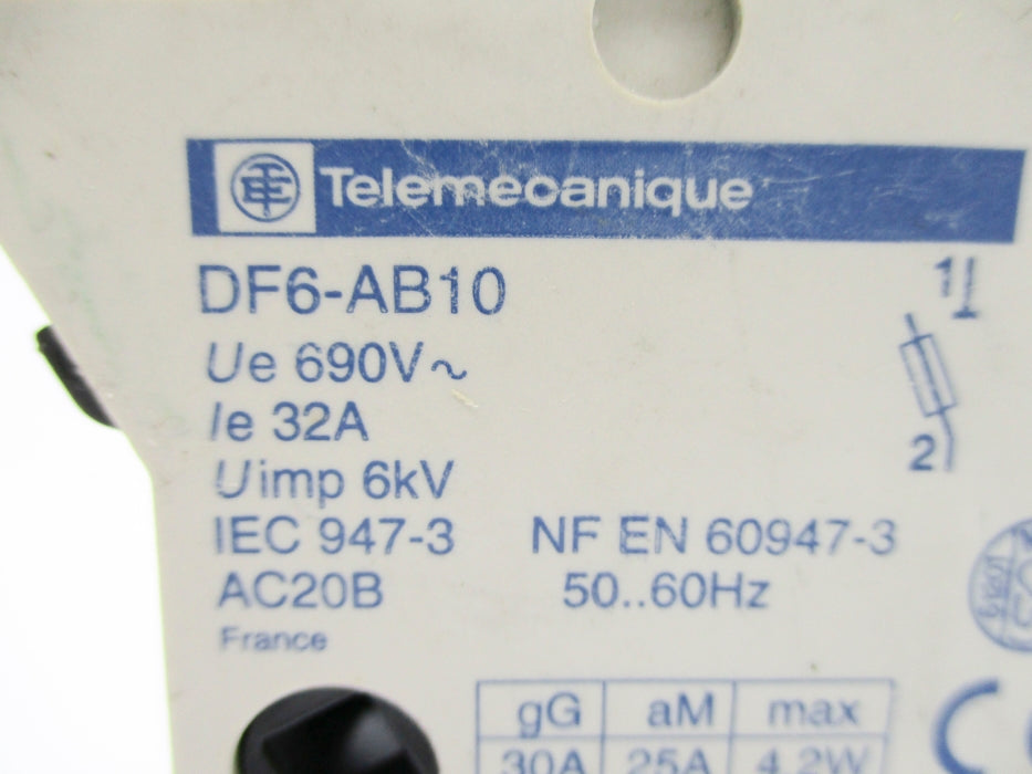 TELEMECANIQUE DF6-AB10 UNMP