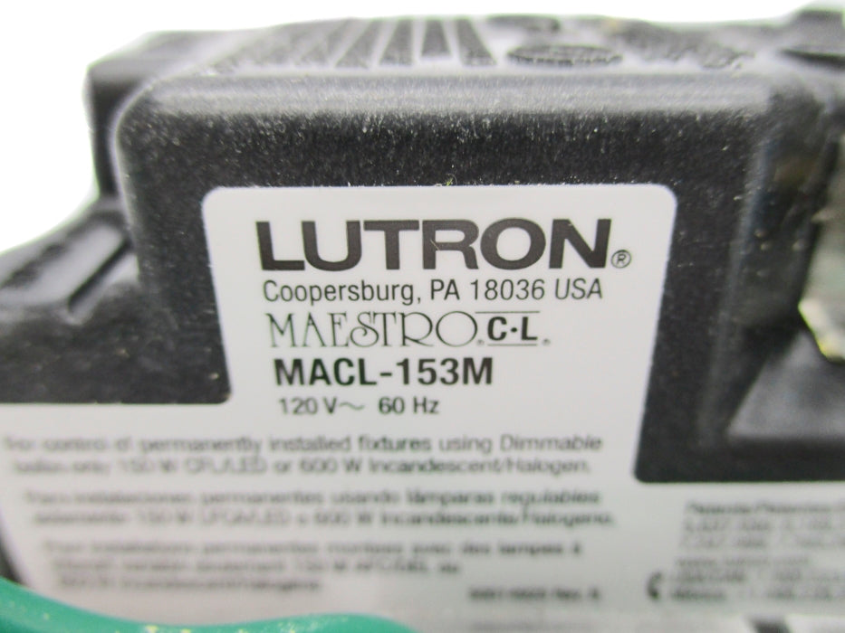 LUTRON MACL-153M UNMP