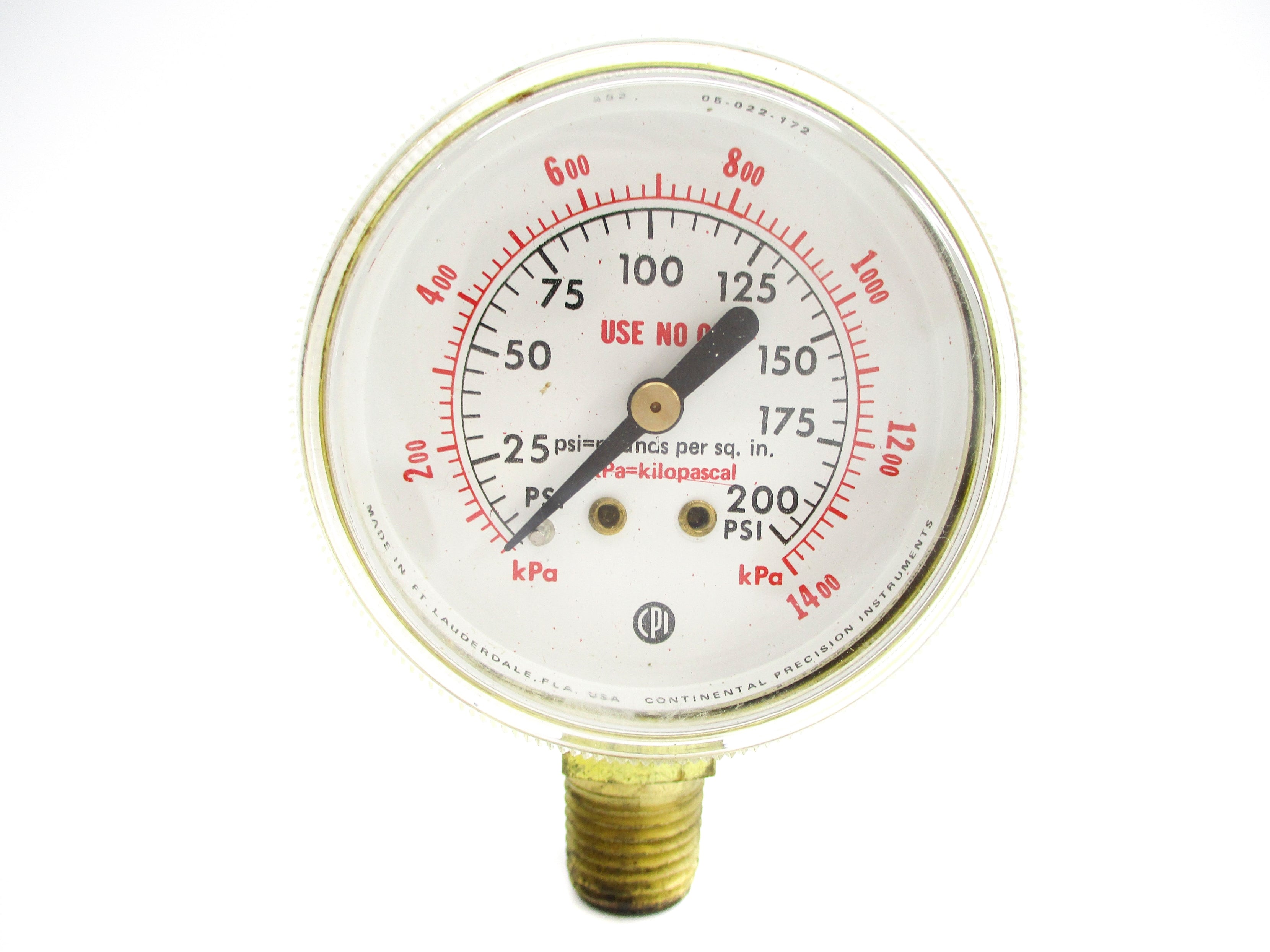 CPI 12-10200 0-200PSI NSMP