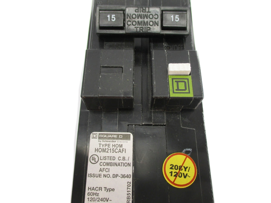 SQUARE D HOM215CAFI 15A 120/240V NSNP