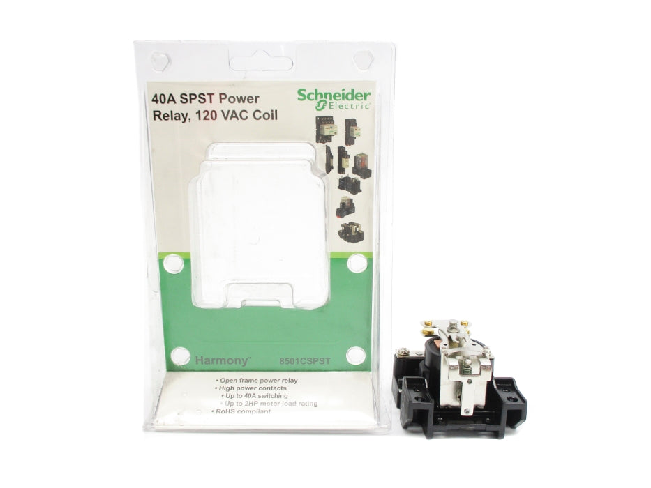 SCHNEIDER ELECTRIC 8501CO6V20 SER. E 40A 120VAC (AS PICTURED) NSMP