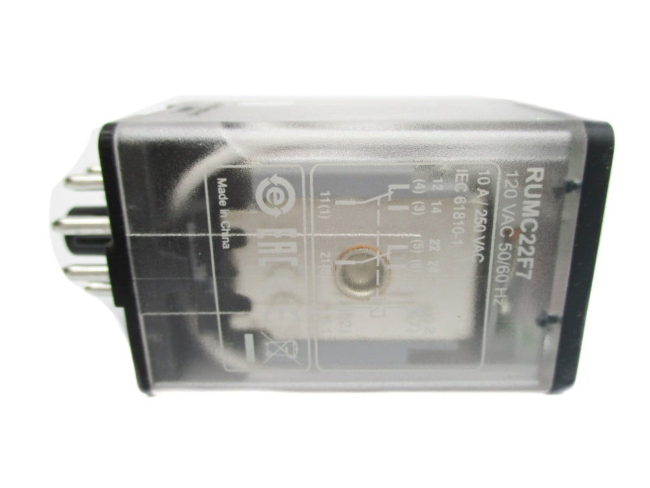 SCHNEIDER ELECTRIC RUMC22F7 10A 120VAC (PKG OF 10) NSMP