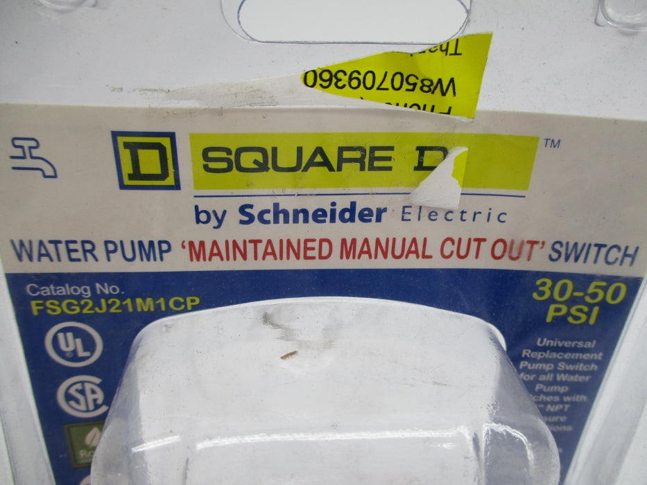 SQUARE D FSG2J21M1CP 30-50PSI NSMP