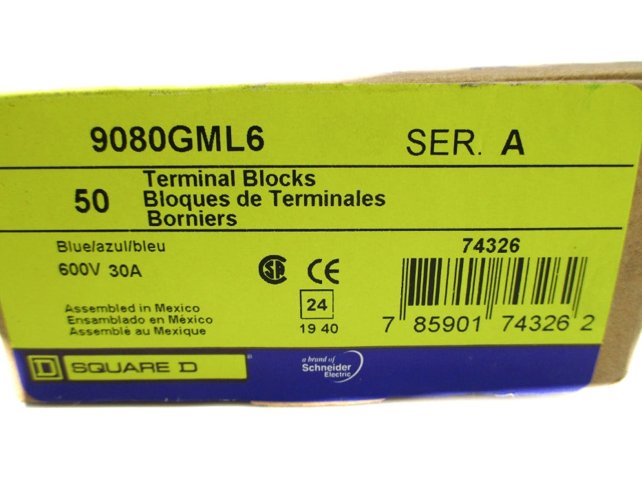 SQUARE D 9080GML6 SER. A (PKG OF 50) NSMP