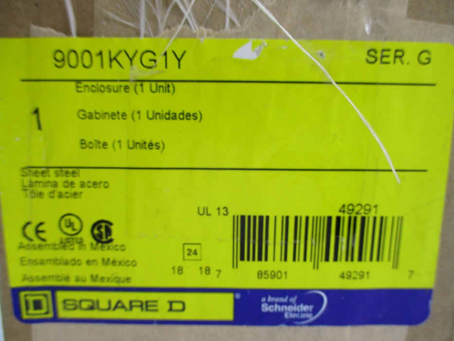 SQUARE D 9001KYG1Y SER. G NSMP