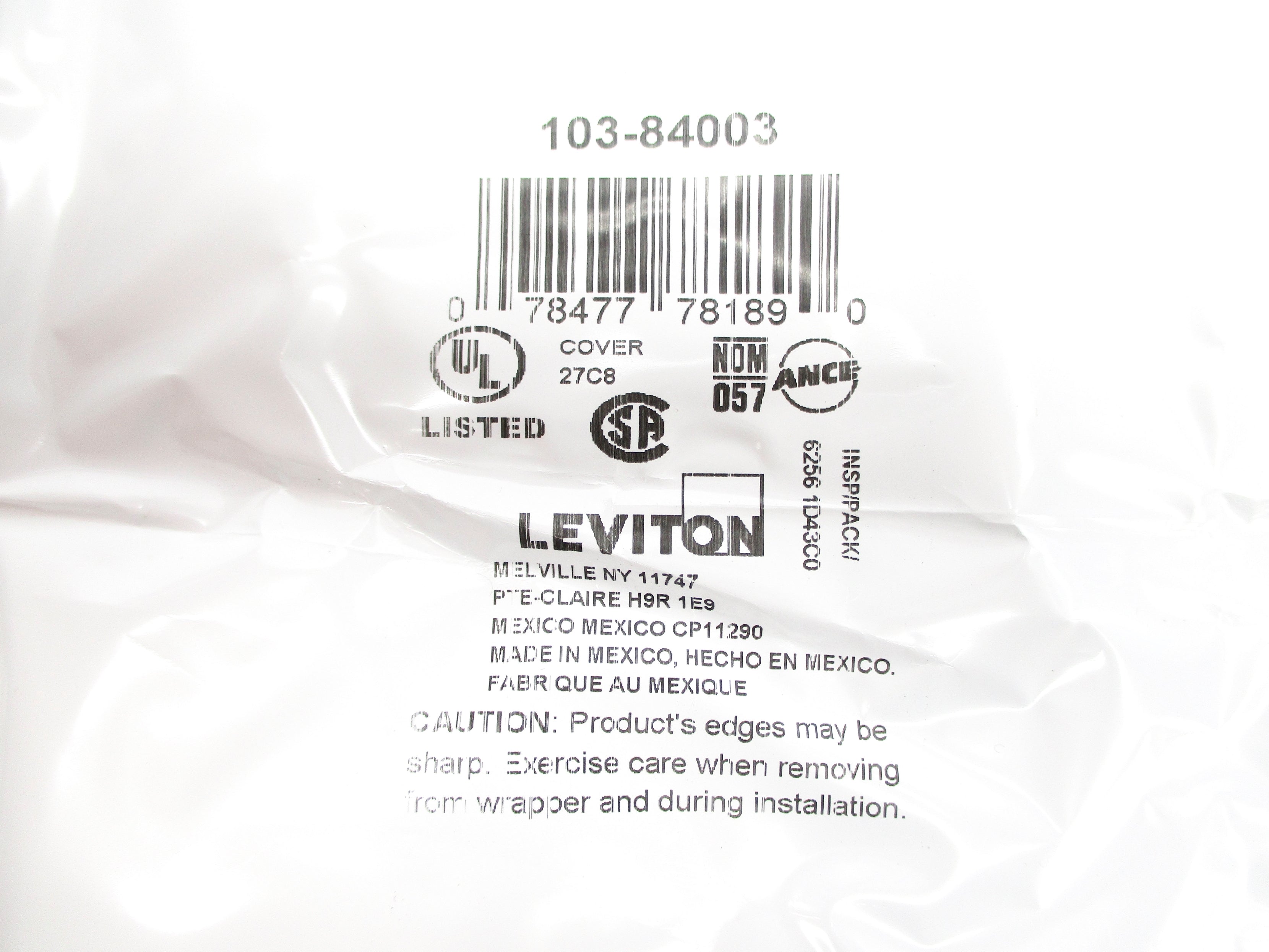 LEVITON 103-84003 NSMP