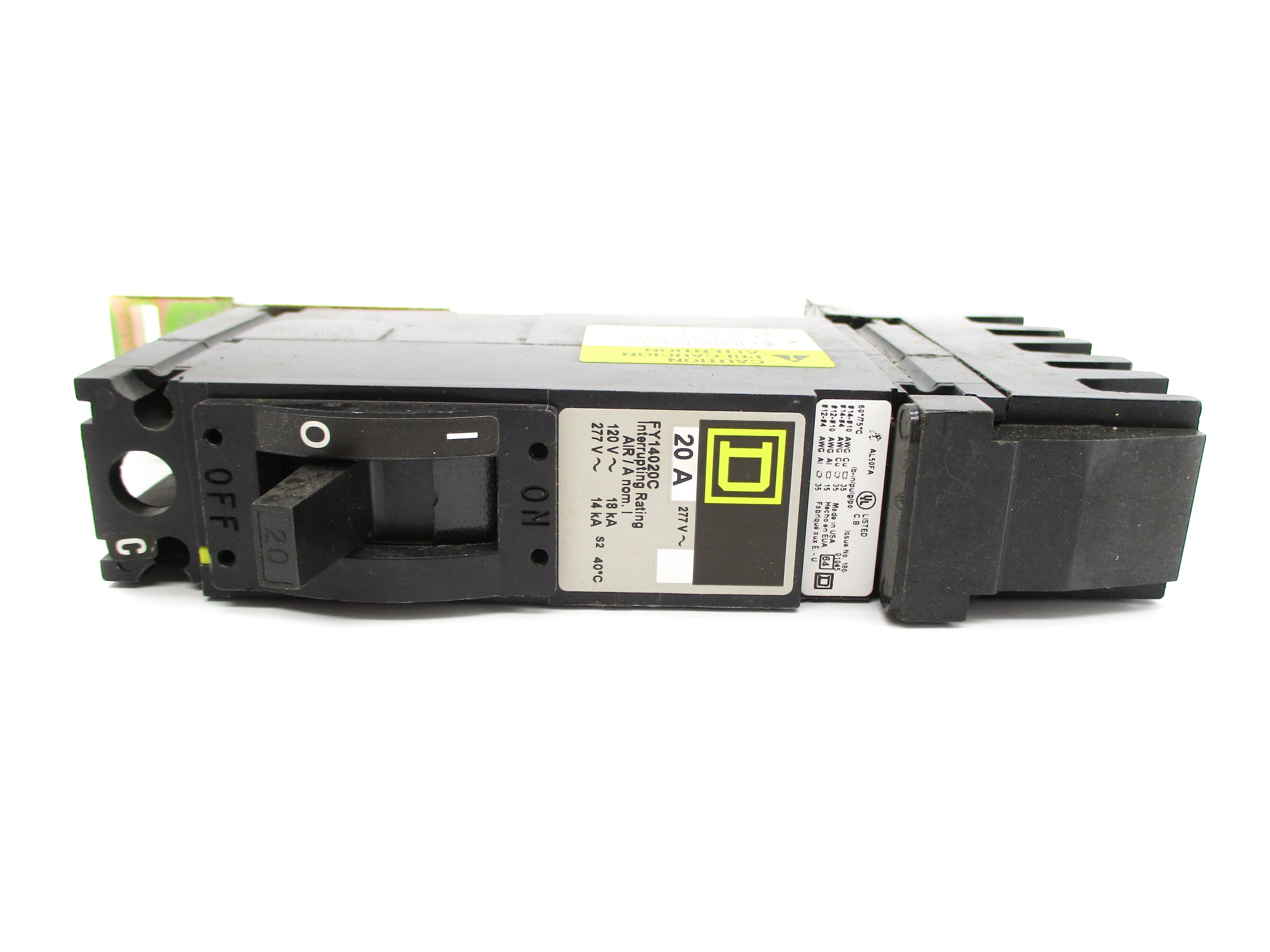 SQUARE D FY14020C 20A 277V NSNP
