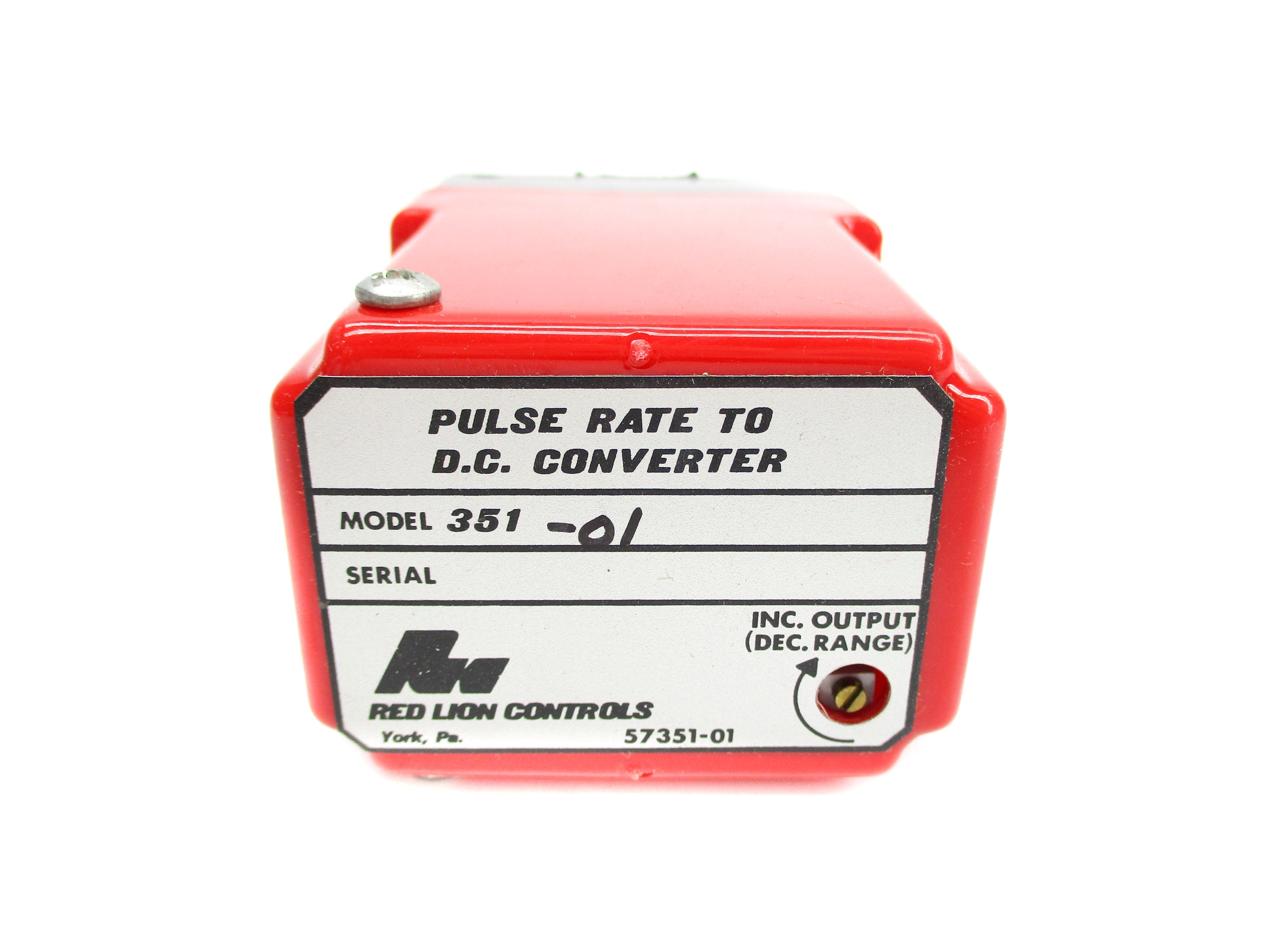 RED LION CONTROLS 351-01 NSNP