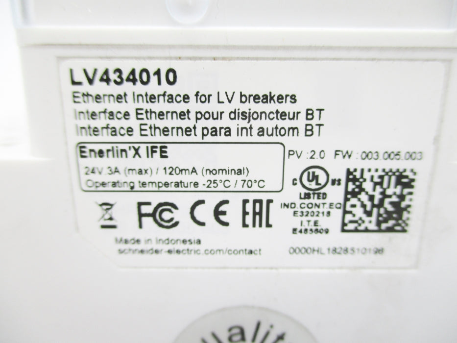 SCHNEIDER ELECTRIC LV434010 NSNP