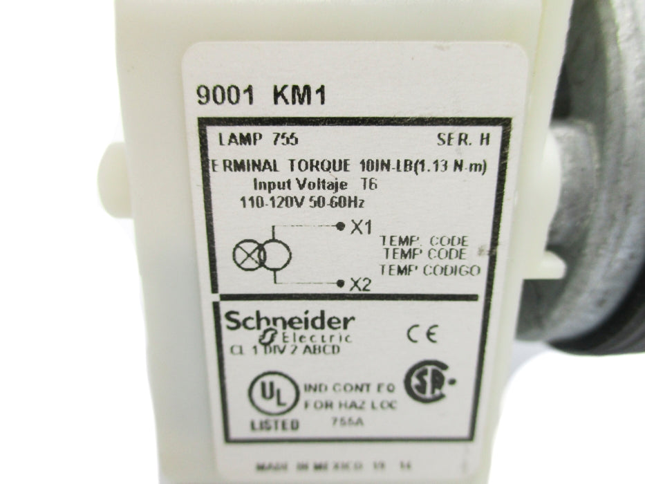 SCHNEIDER ELECTRIC 9001KM1 SER. H (AS PICTURED) NSNP