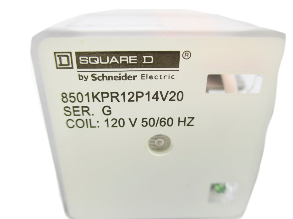 SQUARE D 8501KPR12P14V20 SER. G 120V NSNP