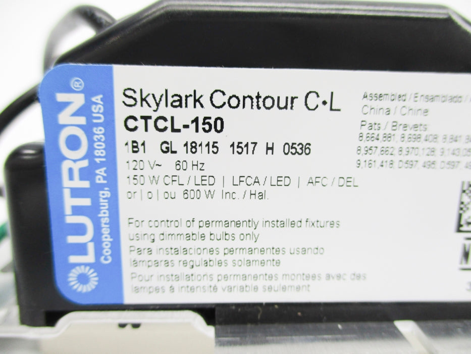 LUTRON CTCL-150 NSNP