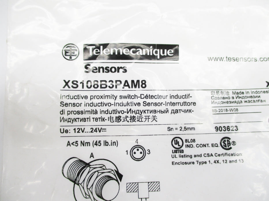 TELEMECANIQUE XS108B3PAM8 NSMP