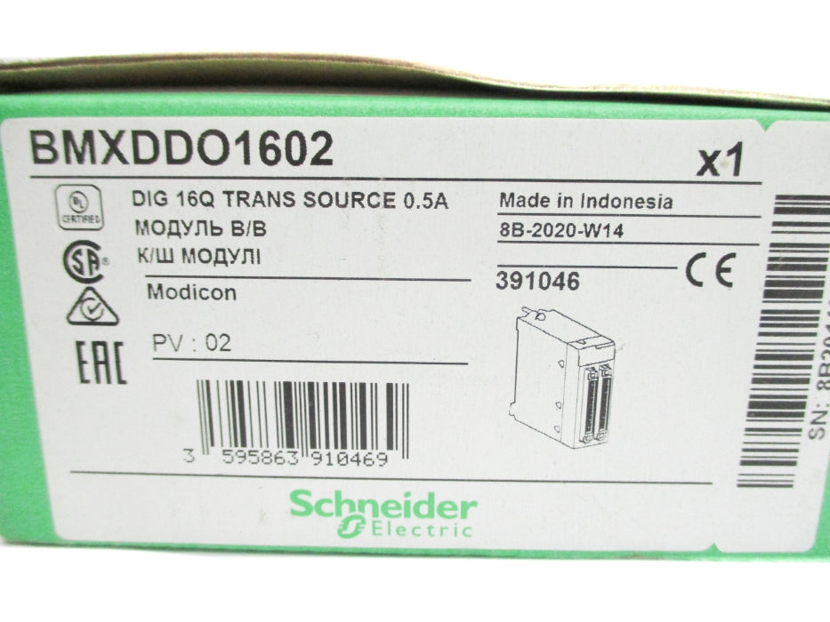 SCHNEIDER ELECTRIC BMXDDO1602 NSMP