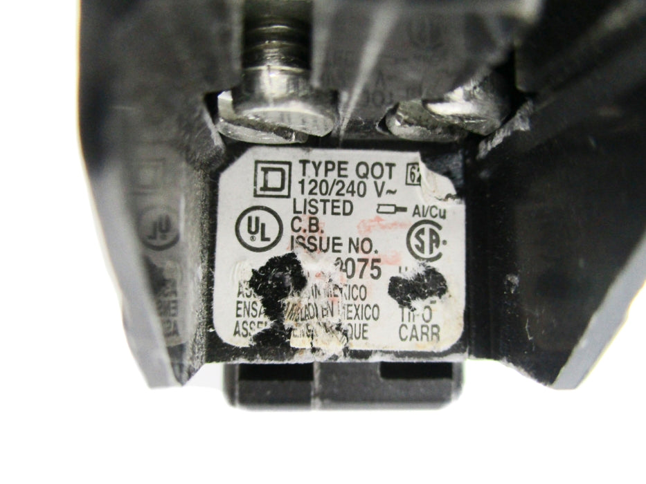 SQUARE D QOT1515 15A 120/240V UNMP