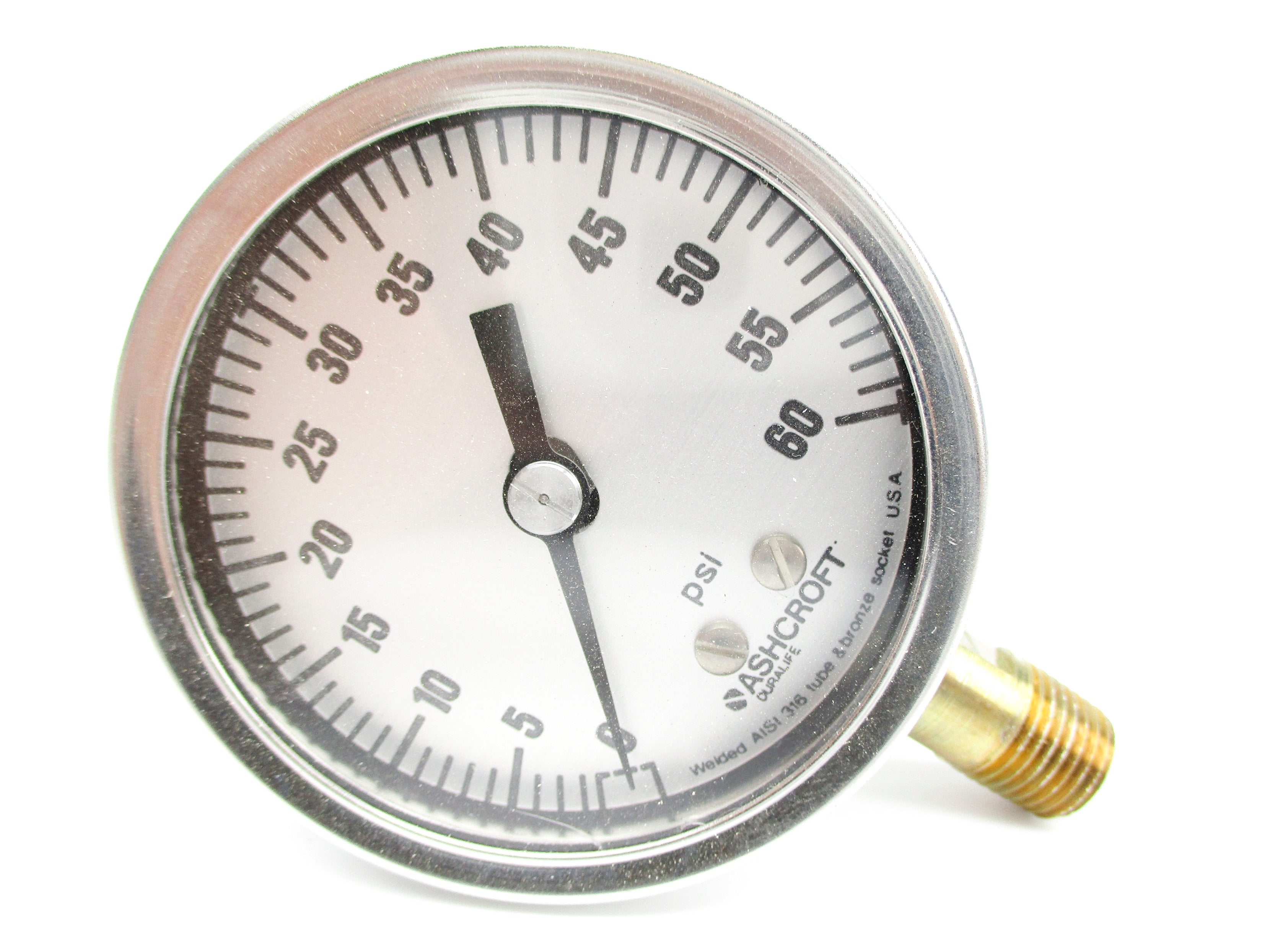ASHCROFT 251009AW02L60# 0-60PSI NSMP