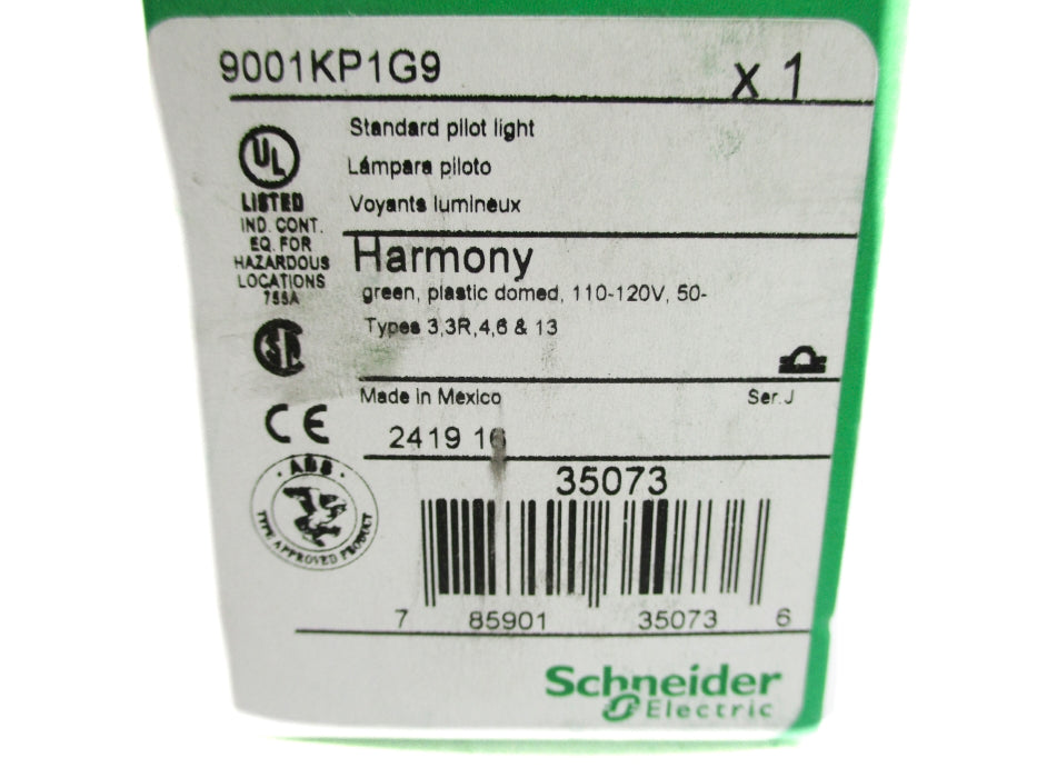 SCHNEIDER ELECTRIC 9001KP1G9 SER. J NSMP