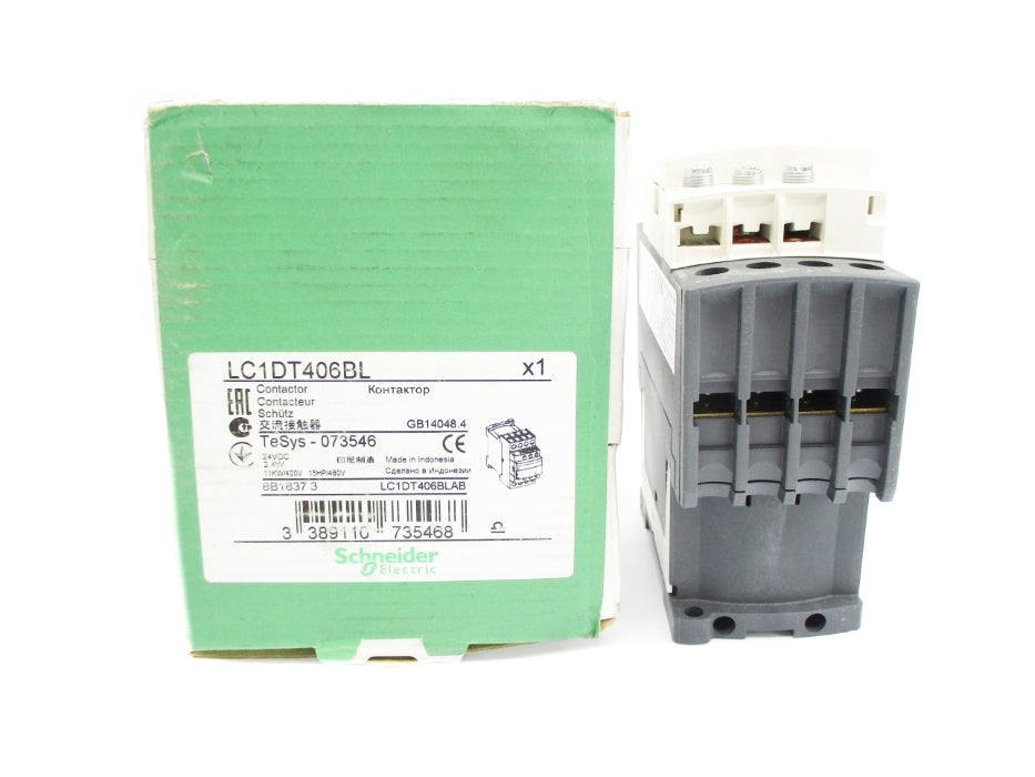 SCHNEIDER ELECTRIC LC1DT406BL 24VDC NSMP