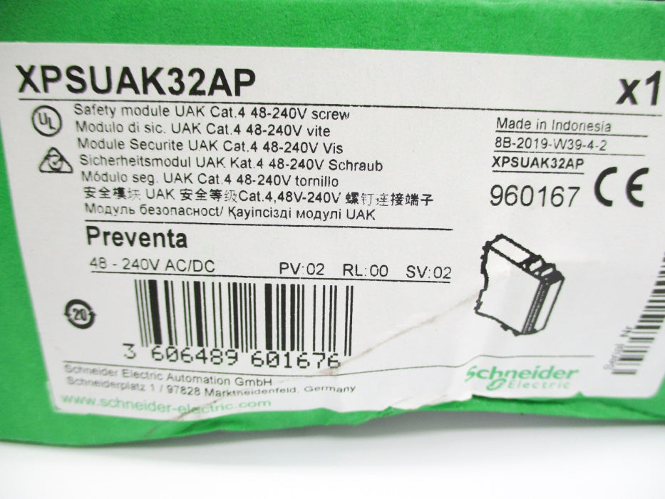 SCHNEIDER ELECTRIC XPSUAK32AP NSMP