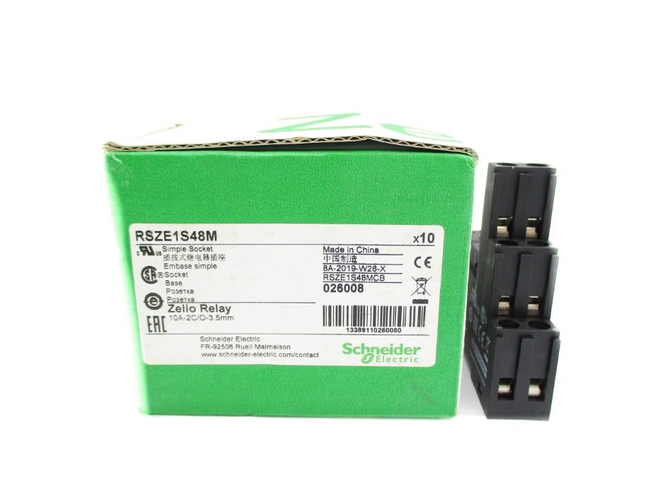 SCHNEIDER ELECTRIC RSZE1S48M (PKG OF 10) NSMP