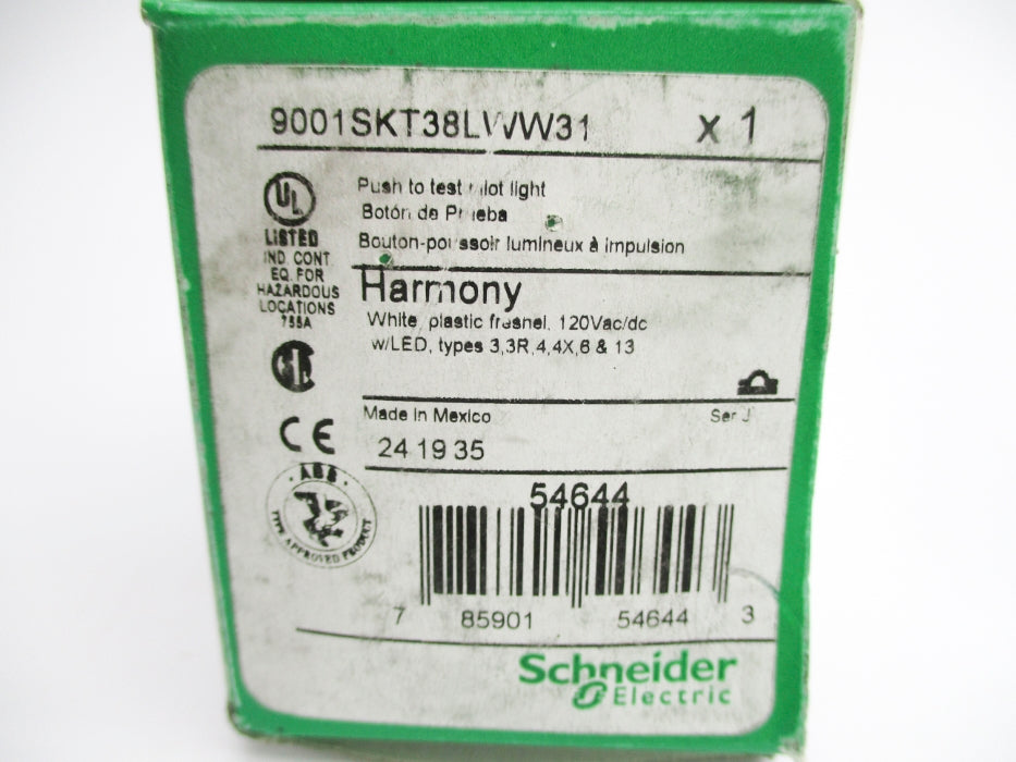 SCHNEIDER ELECTRIC 9001SKT38LWW31 SER. J NSMP