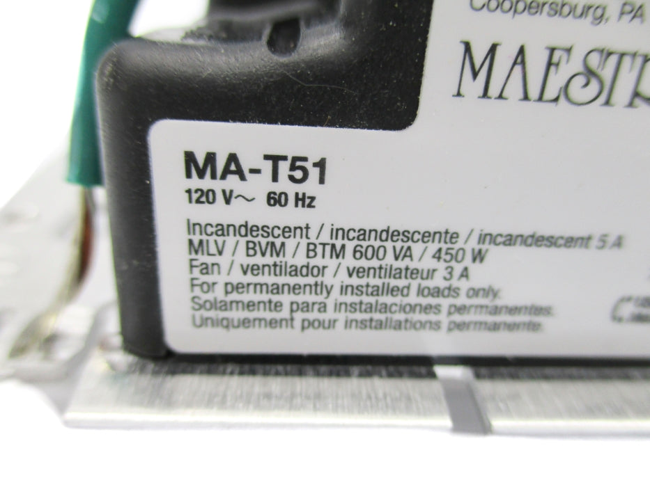 LUTRON MA-T51 NSNP