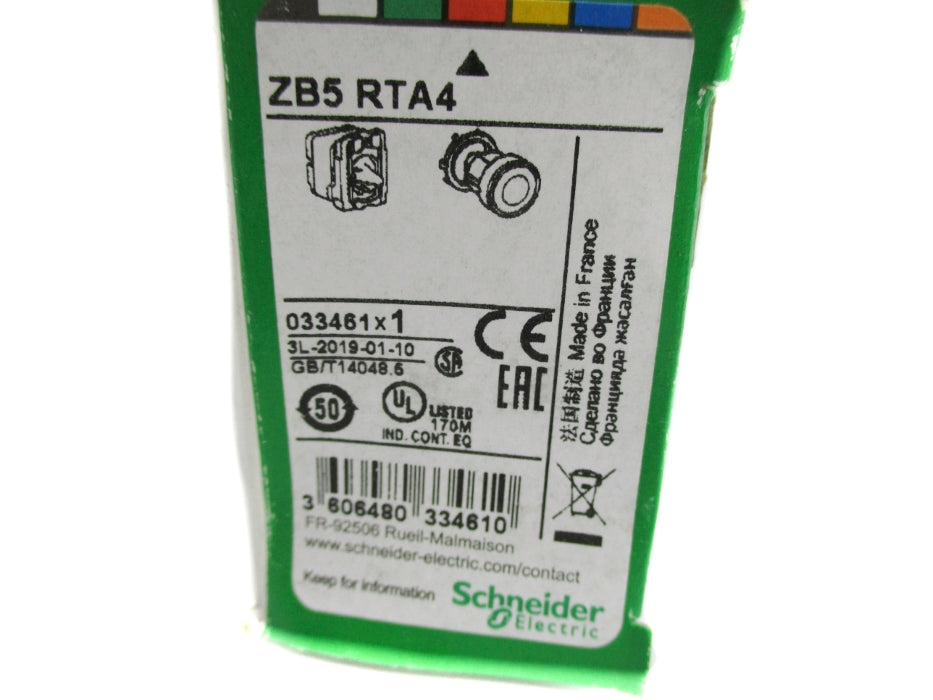 SCHNEIDER ELECTRIC ZB5RTA4 NSMP