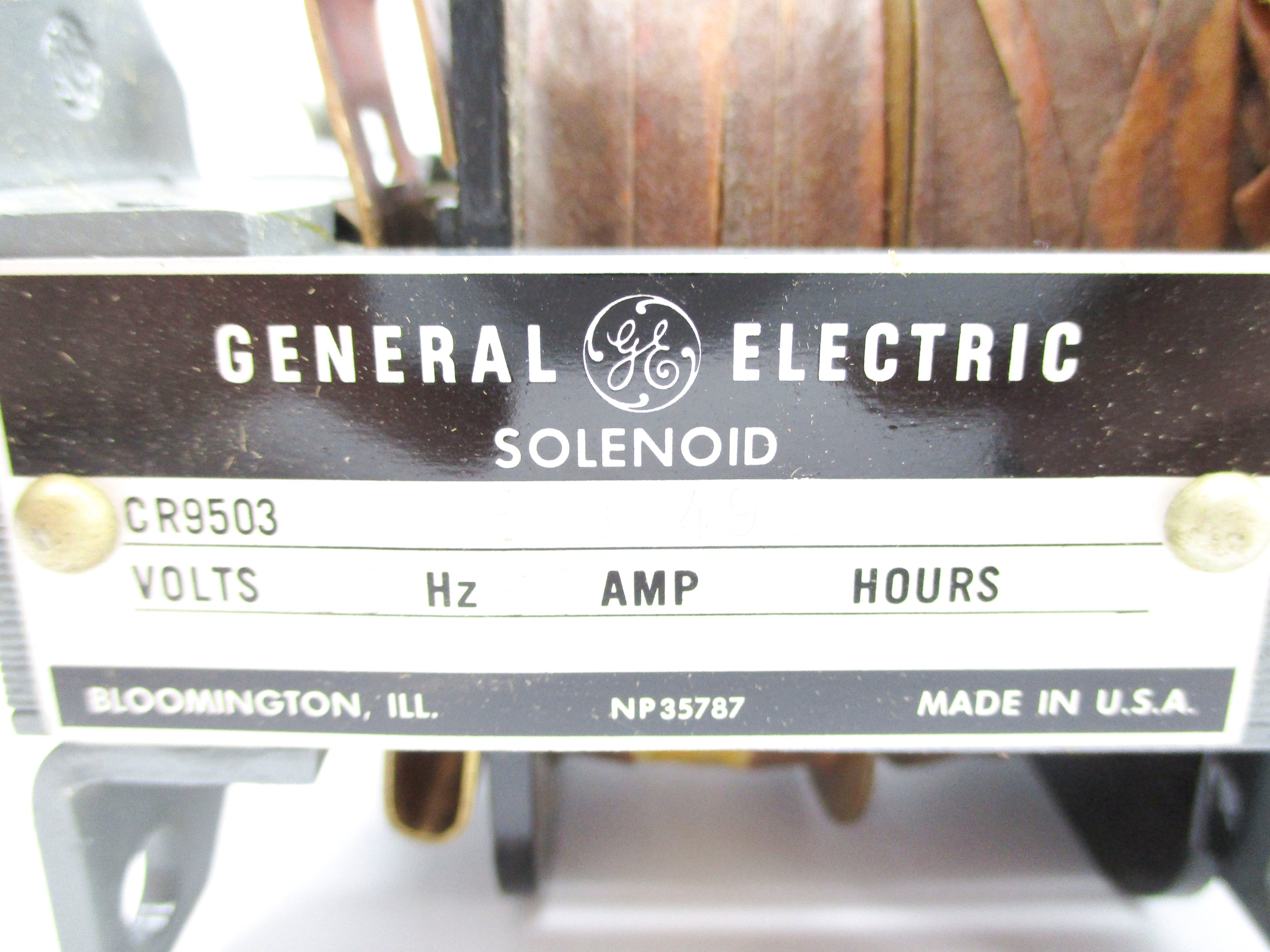 GENERAL ELECTRIC CR9503211EAB499 120V 60A NSNP