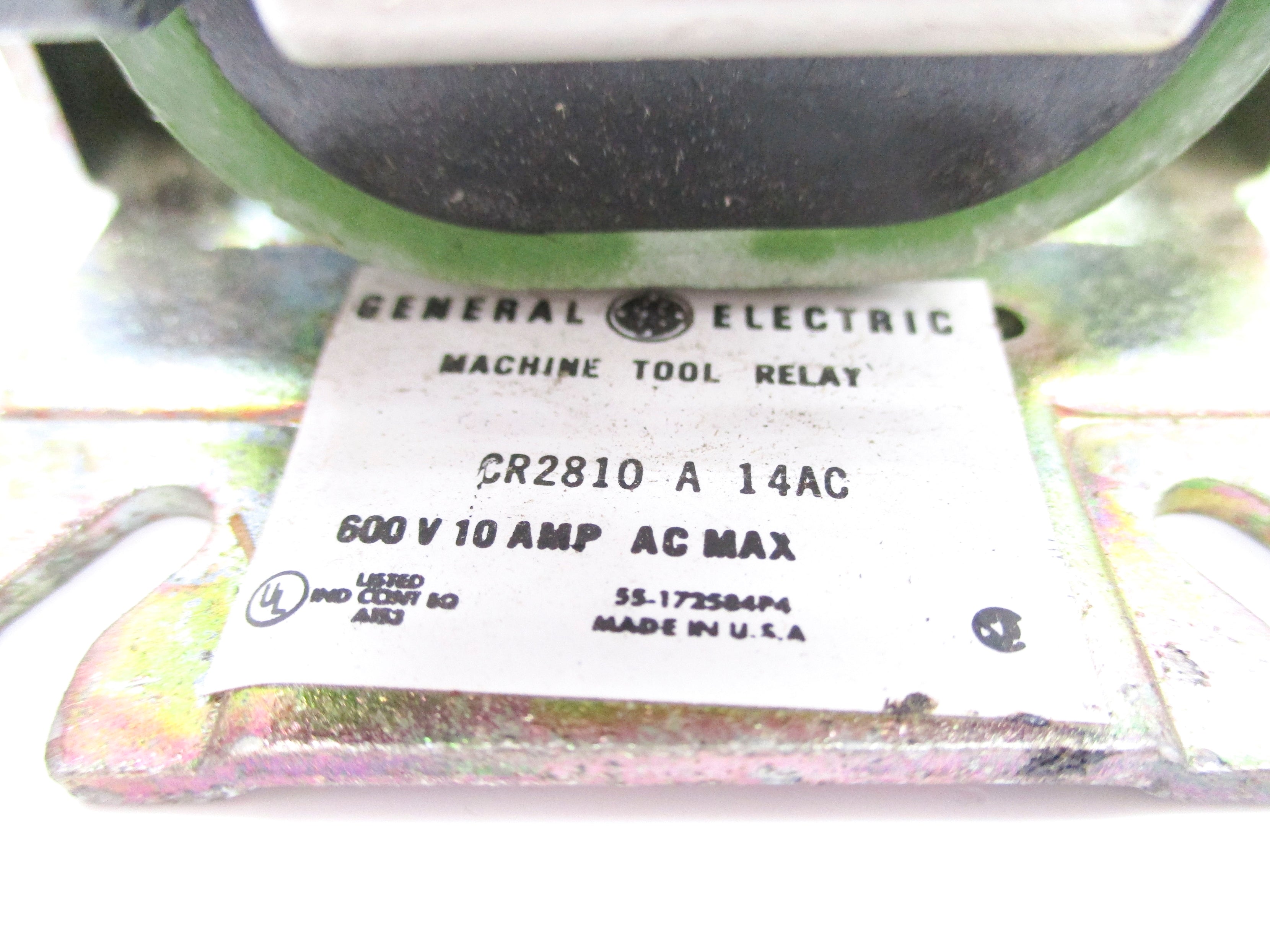 GENERAL ELECTRIC CR2810A14AC 92/115V 10A NSNP