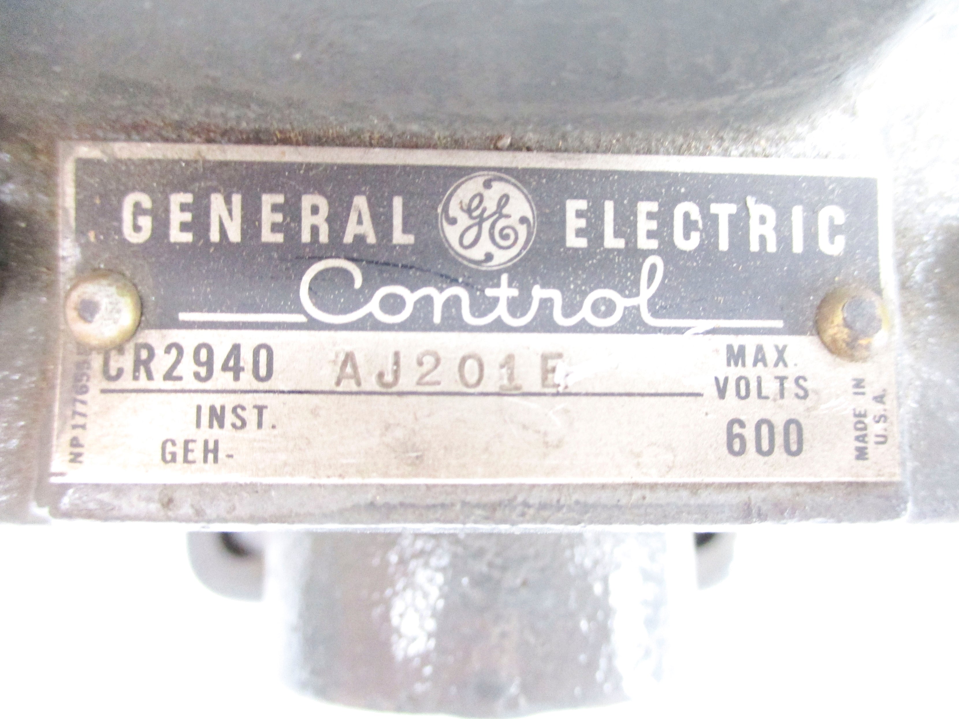 GENERAL ELECTRIC CR2940AJ201E NSNP