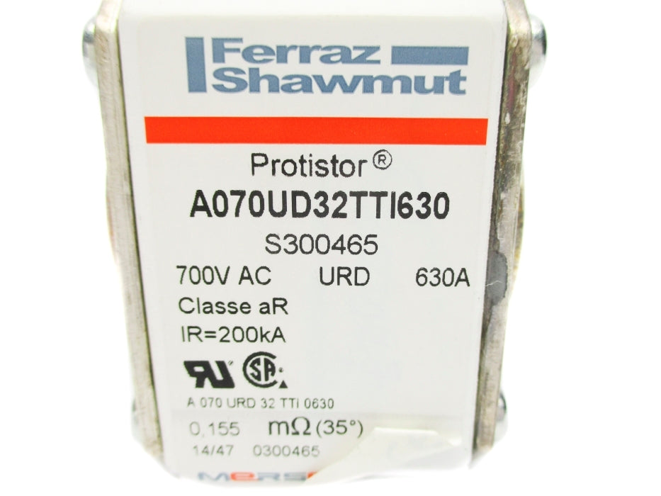 FERRAZ SHAWMUT S300465 A070UD32TTI630 630A 700VAC UNMP