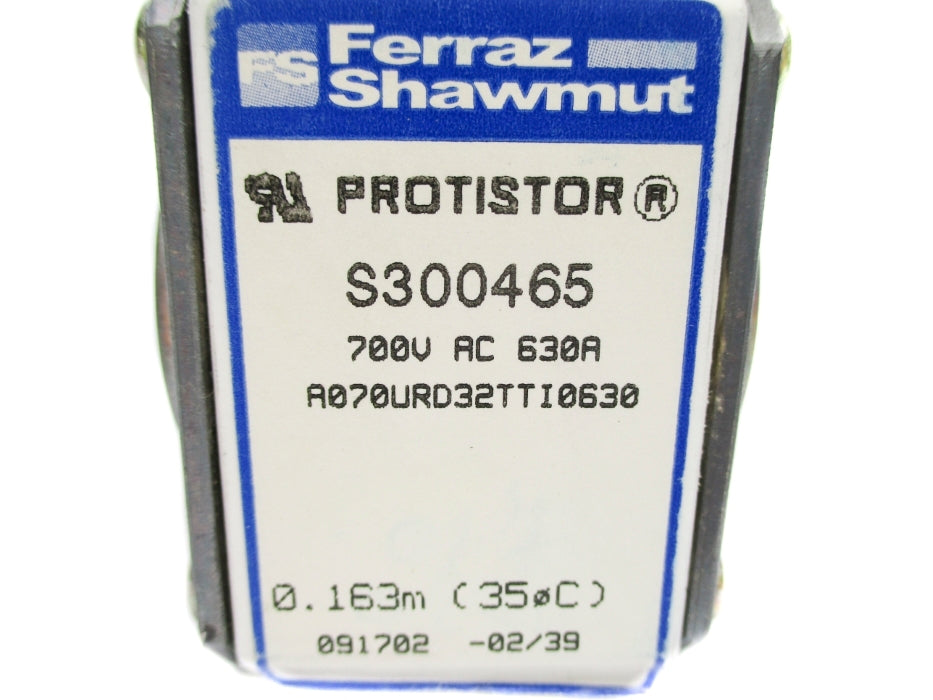 FERRAZ SHAWMUT S300465 A070URD32TTI0630 630A 700VAC NSNP
