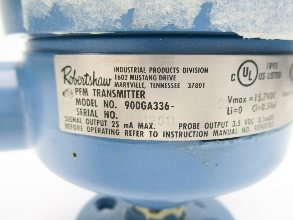 ROBERTSHAW 900GA336-02 UNMP