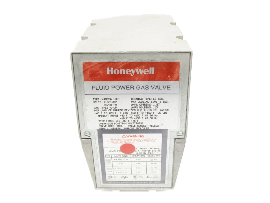 HONEYWELL V4055A1031 110/120V UNMP