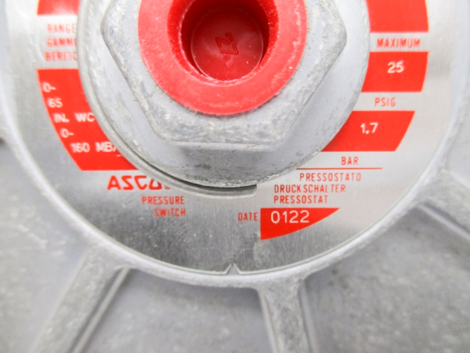 ASCO TA20A11 25PSIG NSNP